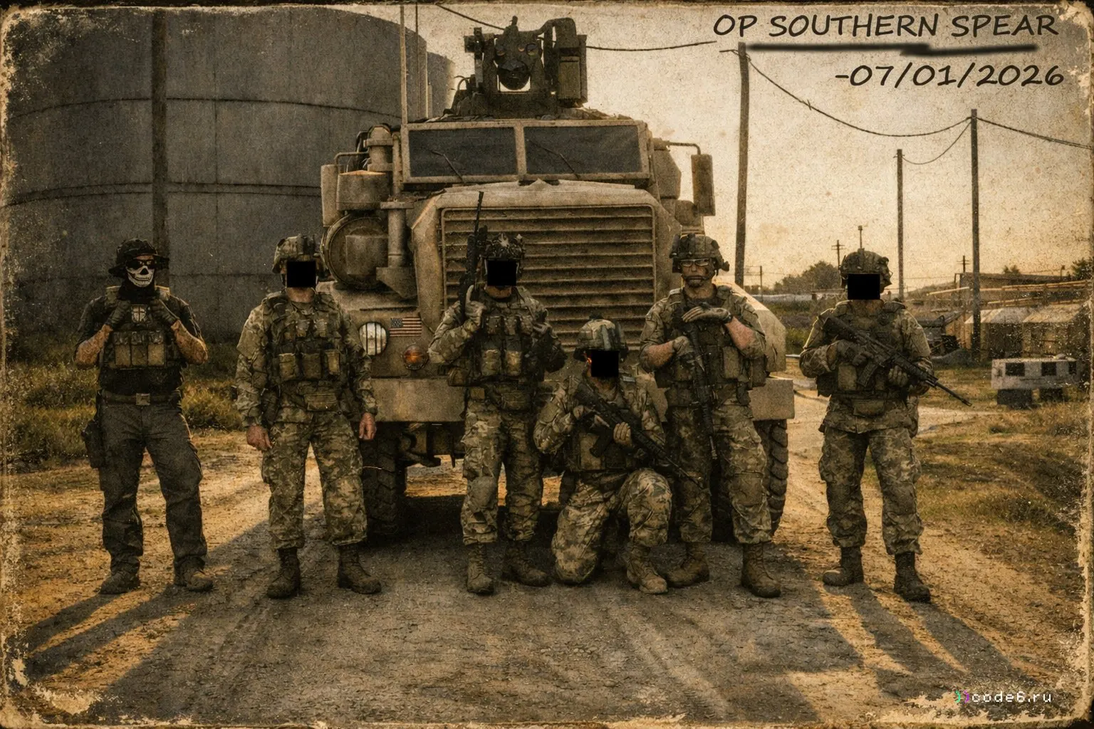 Состав у бронемашины MRAP