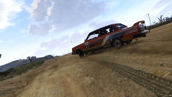 Rally прохват по Sandy Shores