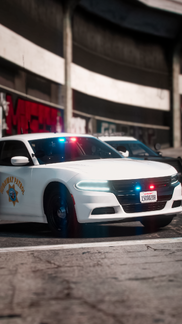 Polar-bear SAHP Dodge Charger