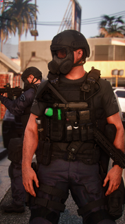 LSPD SWAT Deploys Tear Gas On Barricaded Suspect