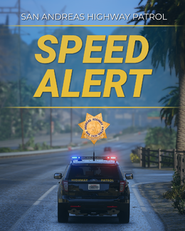 HIGHWAY PATROL - SPEED ALERT