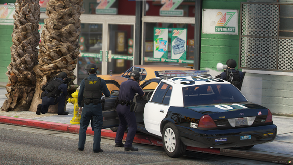 The situation in South Los Santos