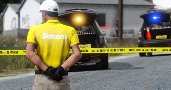 SaTrans on scene