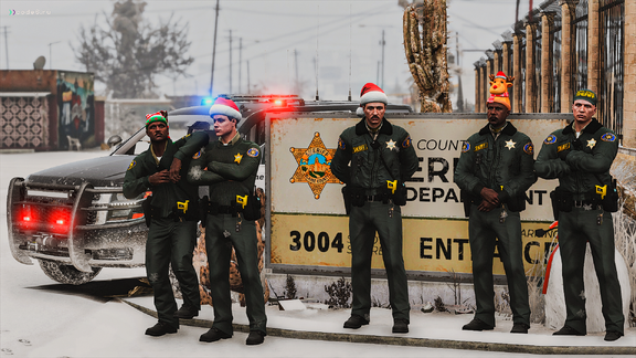 On the second day of Christmas, sergeant made me take a picture wearing this terrible hat..