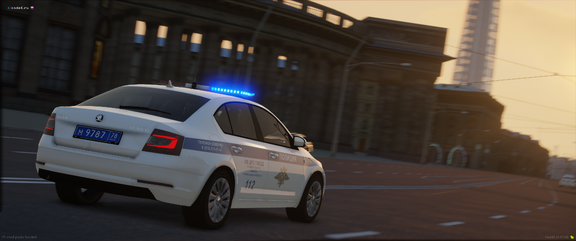 “Кажется, это утро. Кажется, я еду по правилам. Кажется… звук сирены.” ☀️🚨