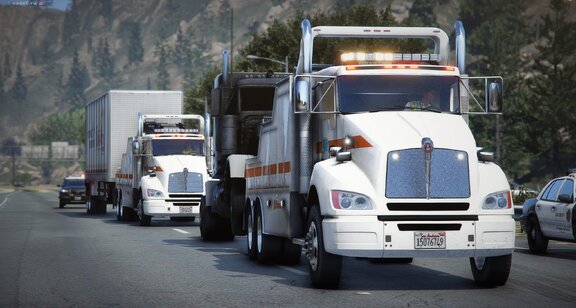 SaTrans tow truck service on highway