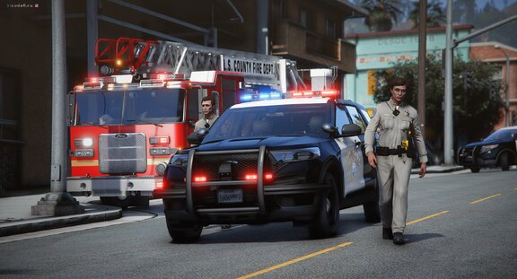 SAHP on scene