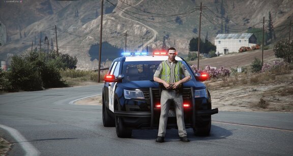 SAHP on road block