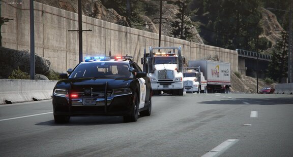 SaTrans tow truck service on highway