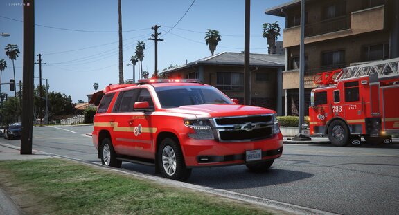 LSCoFD Batalion 5 on scene