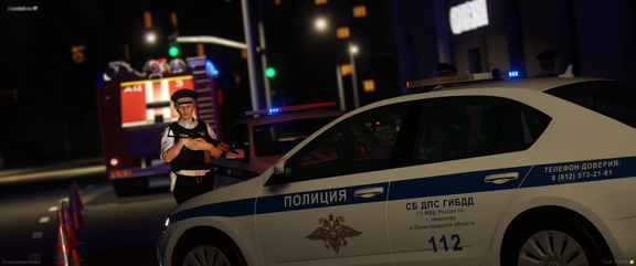 Перекрытие, организация движения по полосам!