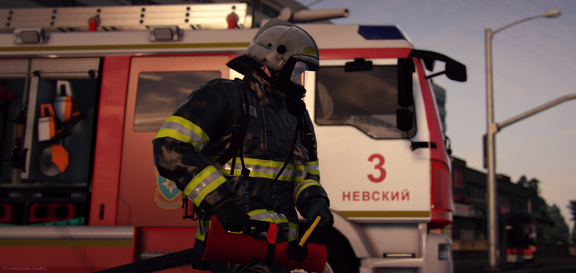 Невский, Берег-1 приступаем к тушению!