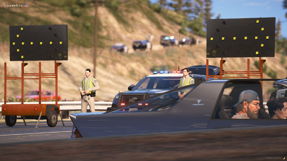 Traffic accident 2-3 miles #3