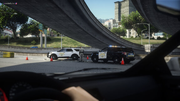 T/C, officer involved