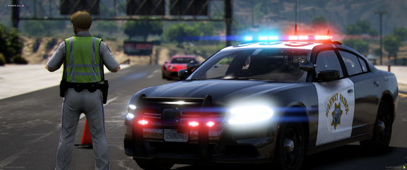 Highway closure after pursuit [1]