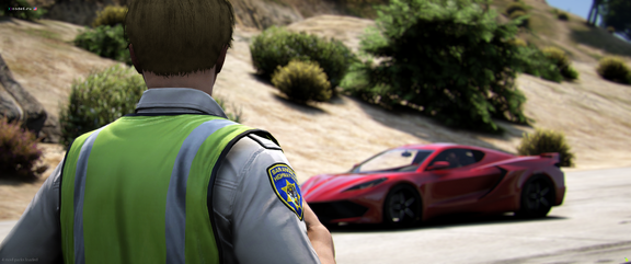 Highway closure after pursuit [4]
