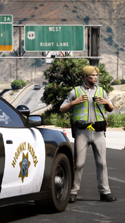Highway closure after pursuit [5]