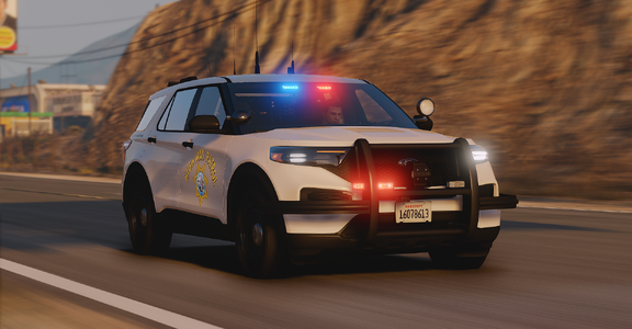 Explorer responds: Van in a weapons dispute.