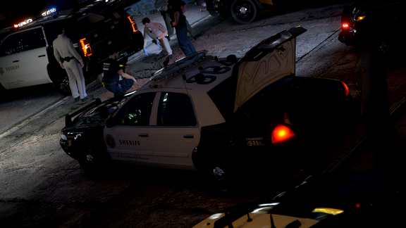 LSSD CVPI On Scene
