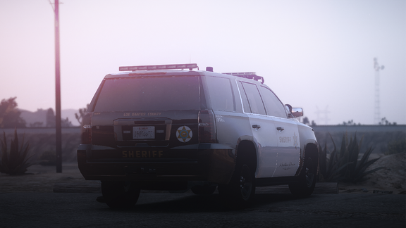 LSSD Tahoe on Duty