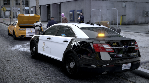 Police Sedan on Scene [1]
