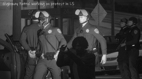 SAHP working on protest