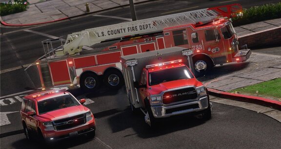 Whole team 733 arrived on the situation