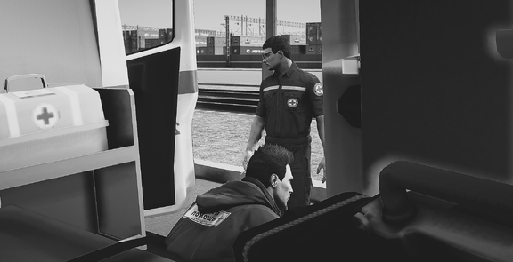 Ты спешил как мог, но приехал и всего лишь написал ему последнюю бумажку...