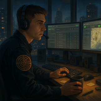 Stay on the line, help is on the way.