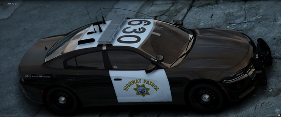 SAHP Dodge Charger on stage