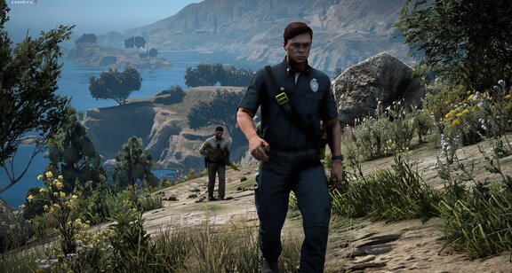 Captain Casey on mountains