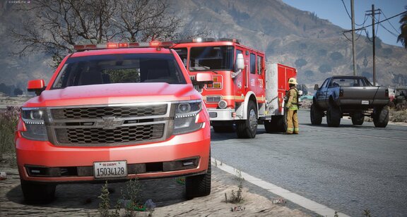 LSCoFD on car fire incident