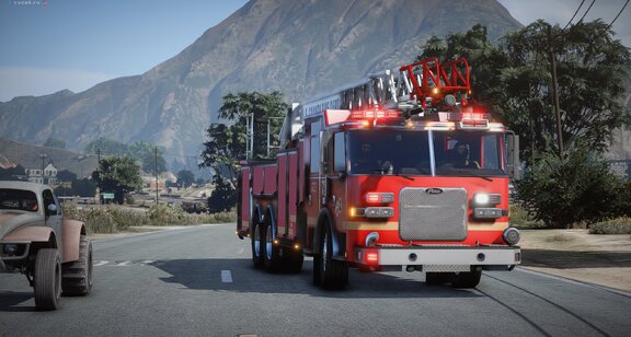 LSCoFD Quint 733 responding Code3