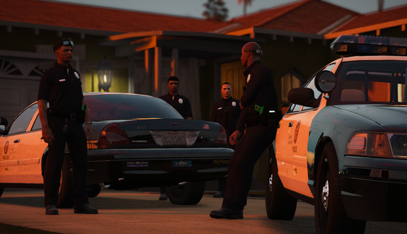four officers & two legends