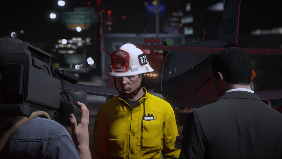 Weazel News On Scene
