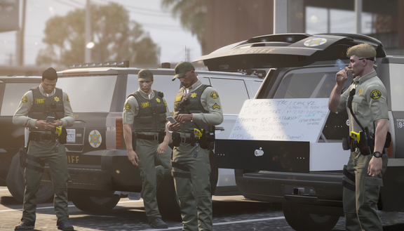 Sheriff's Deputies on Standby