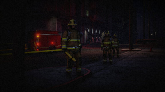 Major warehouse fire