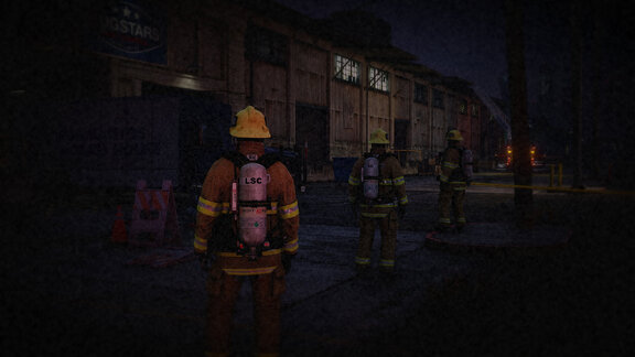 Major warehouse fire