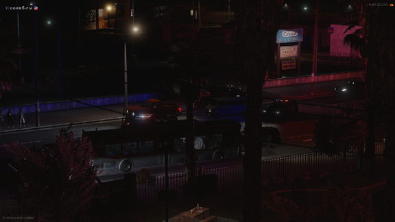 here comes the night in Los Santos