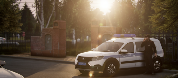 Интересно, а кого он охраняет?