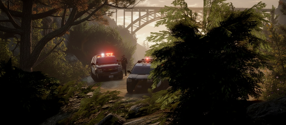 How many cops came to fish?