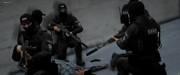 «Спокойствие возвращаем по одному задержанному.»