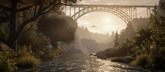 The sunrise is beautiful, butterflies in the stomach