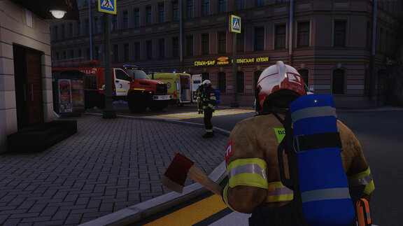 Берег 2, прибыл к месту вызова!