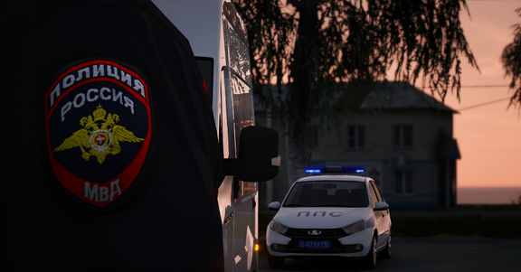 Прелесть работы в полиции в том, что через 5 минут ты уже в другом месте...