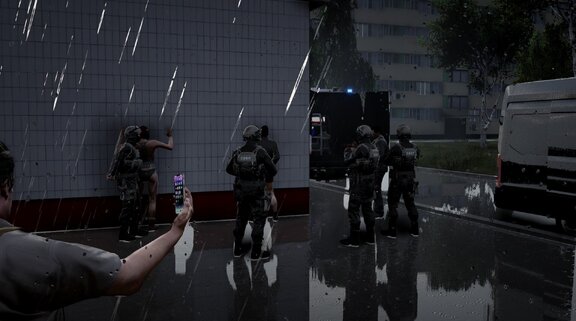 Очередной зевака