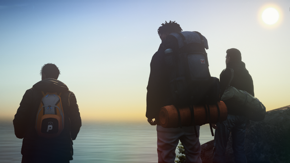 Between Trees, They Find Themselves