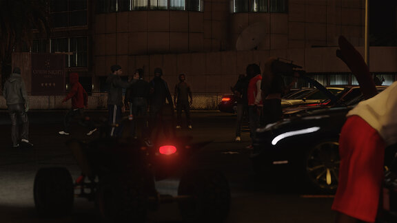 Oh, all my friends are turning green.