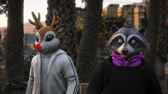 Behind every mask lies a soul searching for a purpose, or just some trash to eat