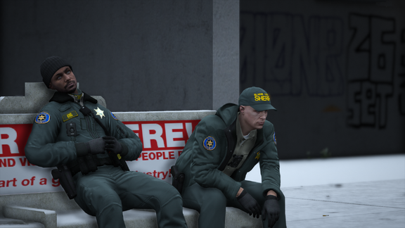 The weight of the badge is heavy, but the weight of the night is heavier